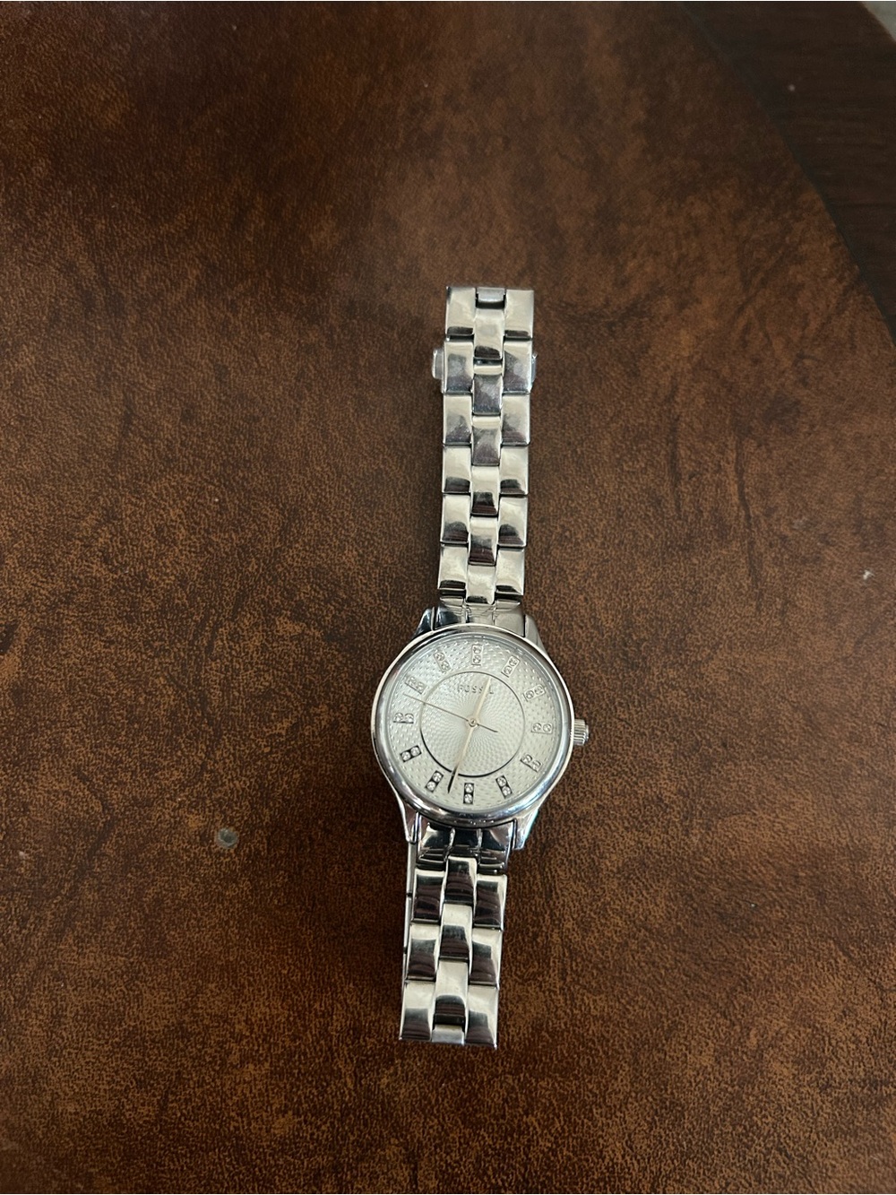 Silver Stainless Steel women's Dress Watch